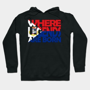 St Maarten - Where Legends Are Born - St Martin - Soca Mode Hoodie